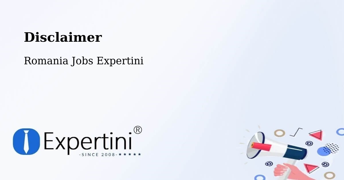Disclaimer – Comuna Lupeni - Romania Jobs Expertini
